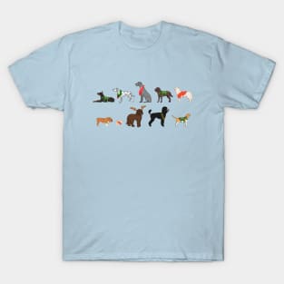 Holliday doggos group 2 T-Shirt